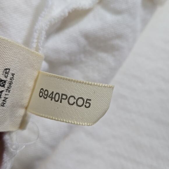 L'Agence Ruched Dress Cream Off-White Size 10 - Picture 6 of 7